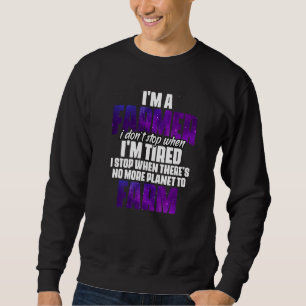 Sudadera Soy un planeta agricultor humor agrícola para un f