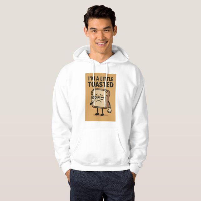 Sudadera Soy un poco tostado (Anverso completo)
