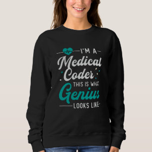 Sudadera Soy un programador retro de codificación de código
