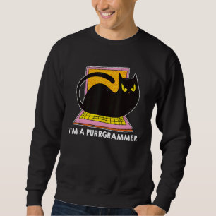 Sudadera Soy Un Purrgramg Nerd Software Developer Coder