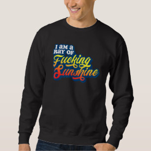 Sudadera Soy Un Rayo De F Cking Sunshine Grumpy Antisocial