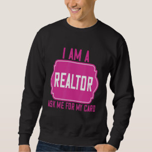 Sudadera Soy Un Realtor Pregúntame Por Mis Citas De Humor D