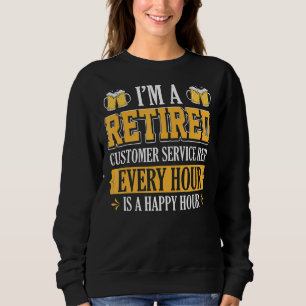 Sudadera Soy un representante de servicio al cliente retira