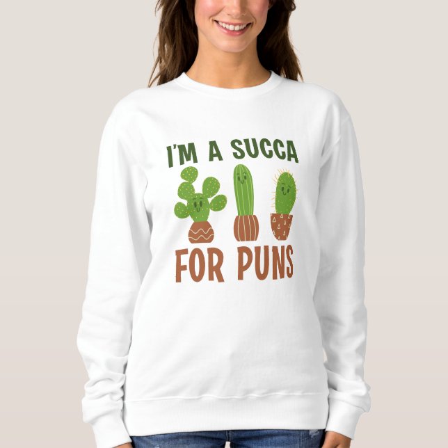 Sudadera Soy un Suca para Puns (Anverso)