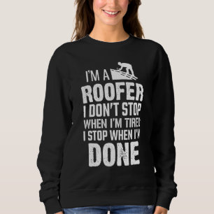 Sudadera Soy Un Tejido Que No Detengo Cuando Estoy Cansado.