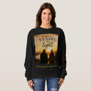 Sudadera Soy un vaso de luz