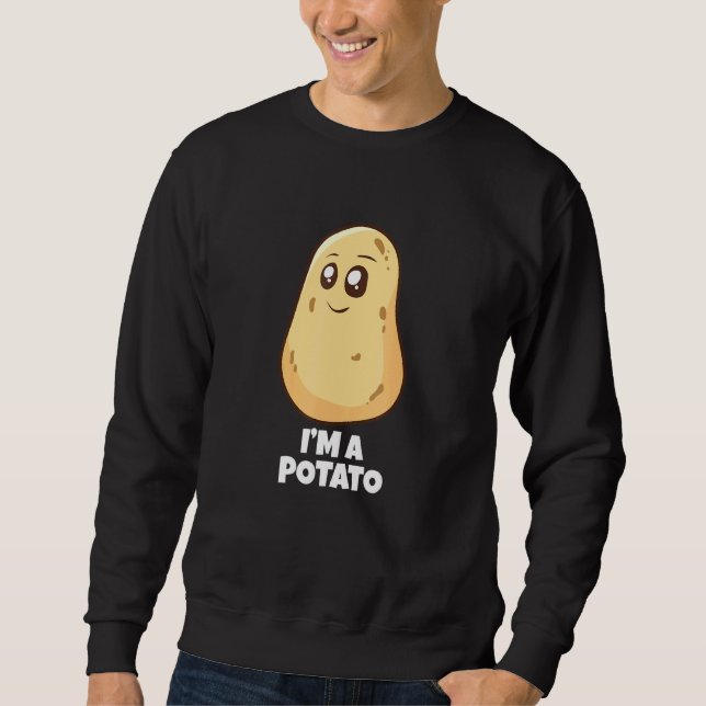 Sudadera Soy Un Vegetario De La Patata Y La Patata (Anverso)