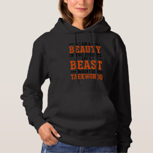 Sudadera Soy una bella en las calles y una bestia cuando lo