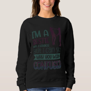 Sudadera Soy una bendición, no una diosa, puedo ver por qué