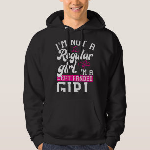 Sudadera Soy una Chica de mano izquierda Cute a mano izquie
