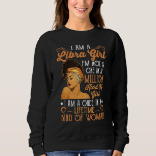Sudadera Soy una Chica libia Chica de la lira negra 1