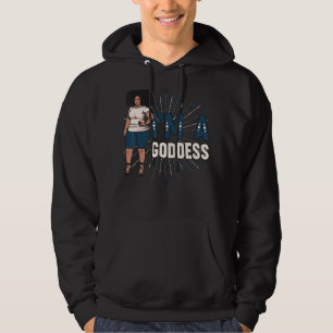 Sudadera Soy una diosa Melanin negro Sista Bbw Bonito Reina