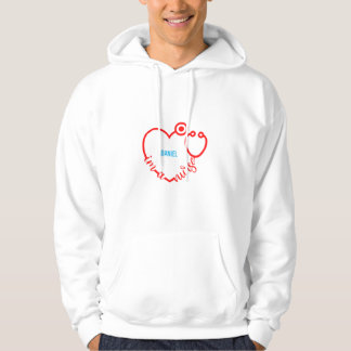 Sudadera Soy una enfermera Stethoscope regalo Personalizado