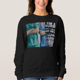 Sudadera Soy Una Enfermera Y Esta Es Mi Semana Feliz Semana