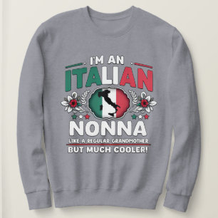 Sudadera Soy una nonna italiana