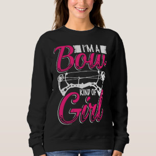 Sudadera Soy Una Novedad De Caza De Bow De Arquero Chica