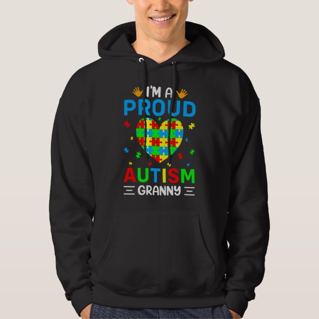 Sudadera Soy Una Orgullosa Autismo Abutism Awareness Autism (Anverso)