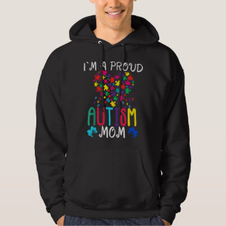 Sudadera Soy una orgullosa madre autista Conciencia del aut