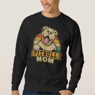 Sudadera Soy Una Orgullosa Madre Pitbull Mejor Perro Que Nu