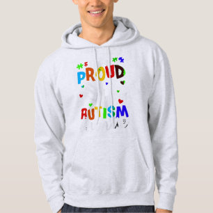 Sudadera Soy una orgullosa Tía-Camiseta de Autismo. Gracio