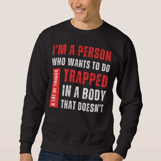 Sudadera Soy Una Persona Que Quiere Hacer Muchas Cosas Dive (Anverso)