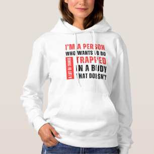 Sudadera Soy Una Persona Que Quiere Hacer Muchas Cosas Dive
