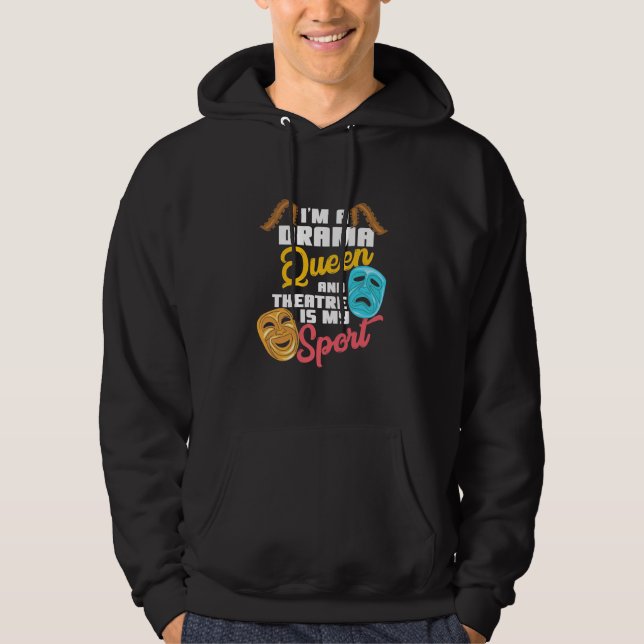 Sudadera Soy Una Reina Del Drama (Anverso)