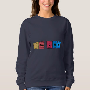 Sudadera Soy una tabla periódica corta