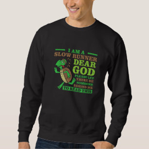 Sudadera Soy Una Tortuga Lenta Corriendo Un Marat De Fitnes