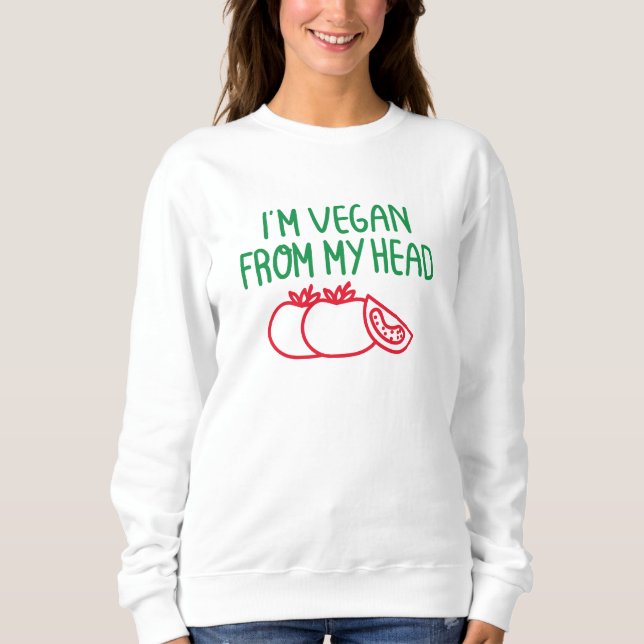 Sudadera Soy Vegan (Anverso)