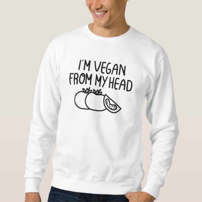 Sudadera Soy Vegan (Anverso)