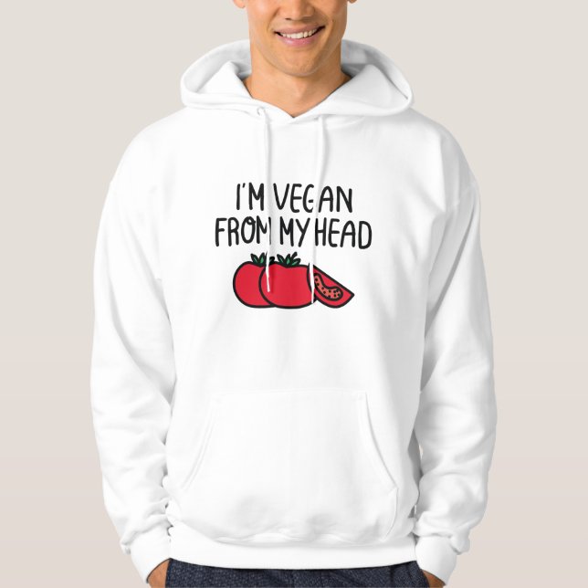 Sudadera Soy Vegan (Anverso)