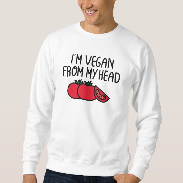 Sudadera Soy Vegano (Anverso)