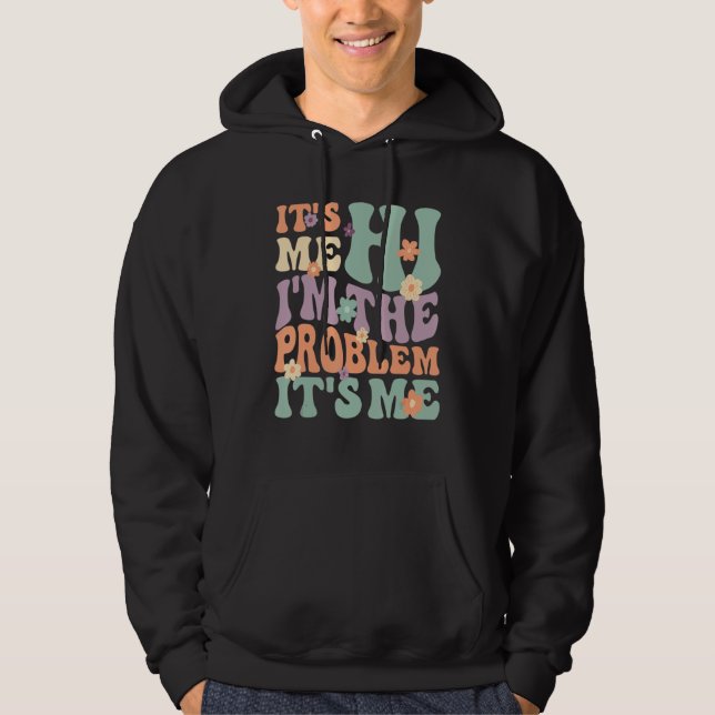 Sudadera Soy Yo Hola, El Problema Es Me_2 (Anverso)