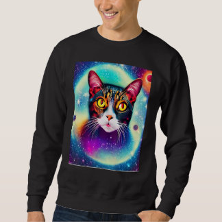 Sudadera Space Cat Kitty Kitten In Cat Style 3