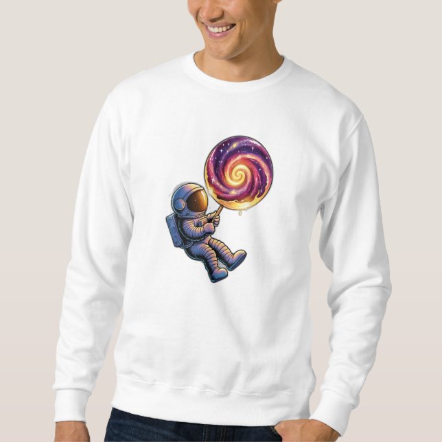 Sudadera Spaceman lollipop (Anverso)