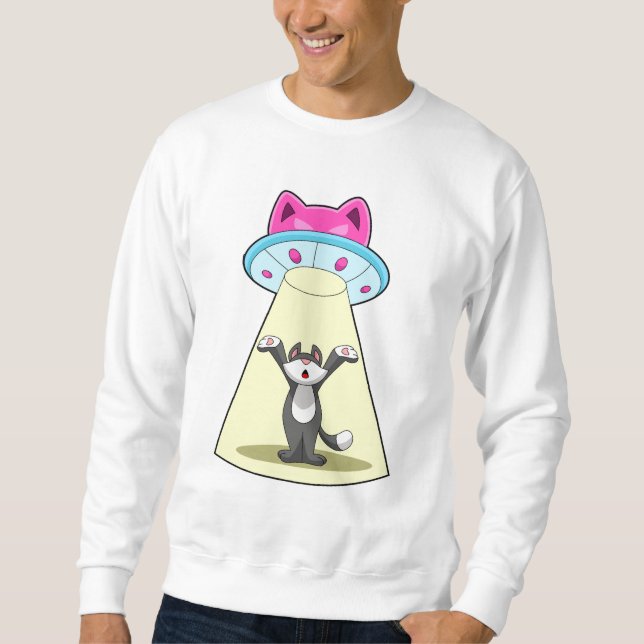 Sudadera Spaceship Cat (Anverso)