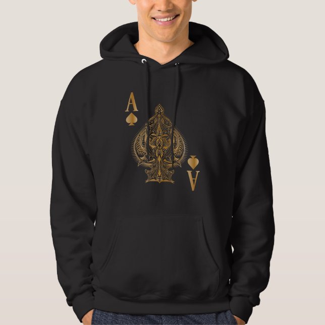 Sudadera Spades Poker Ace Casino (Anverso)