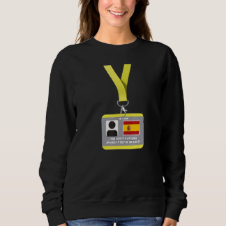 Sudadera Spain ID Card the most awesome Spanish