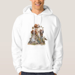 Sudadera Spaniel Bretón, Pasión por las Aves