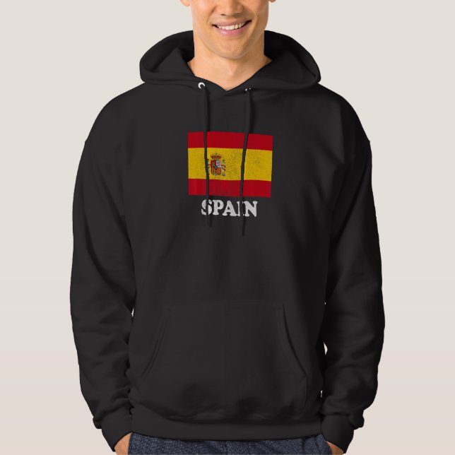 Sudadera Spanish Spain Flag Pride Spanish Flag   (Anverso)