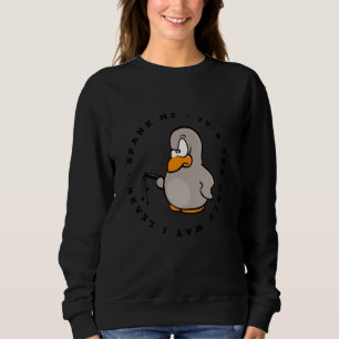 Sudadera Spank Me es la única manera en que aprendo sumiso