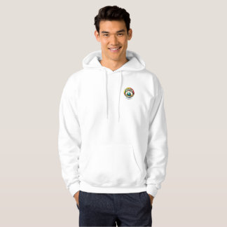 Sudadera SPARETIMES Hoodie de la letra NEGRA de los hombres