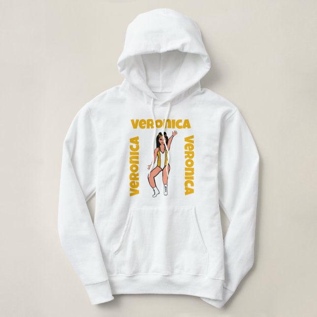 Sudadera Spark U Hoodie Amarillo #2 (Diseño del anverso)