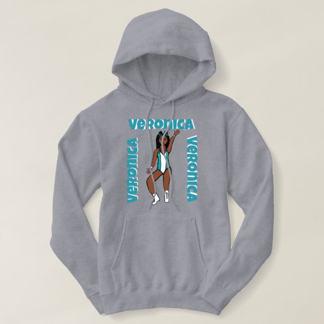 Sudadera Spark U Hoodie Aqua #1 (Diseño del anverso)