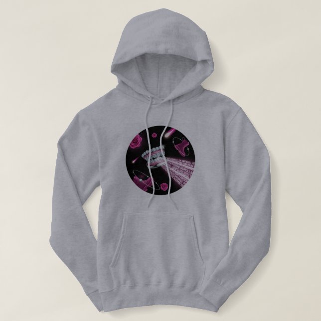 Sudadera Sparkle Grill Bling Hoodie ✨ 👄 (Diseño del anverso)