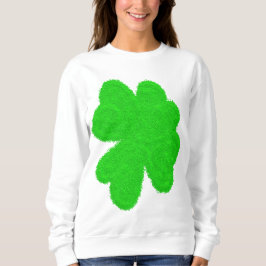 Sudadera Sparkly shamrock afortunado clover St. Patrick's D