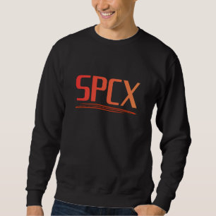 Sudadera SPCX Diseño de inversor de IPO de SpaceX Acción