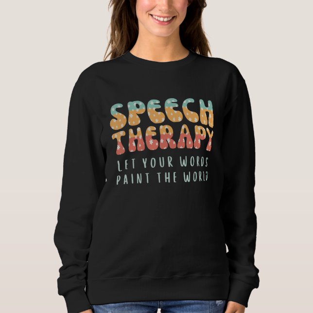 Sudadera Special Education Neurodiversity OT AAC Language P (Anverso)