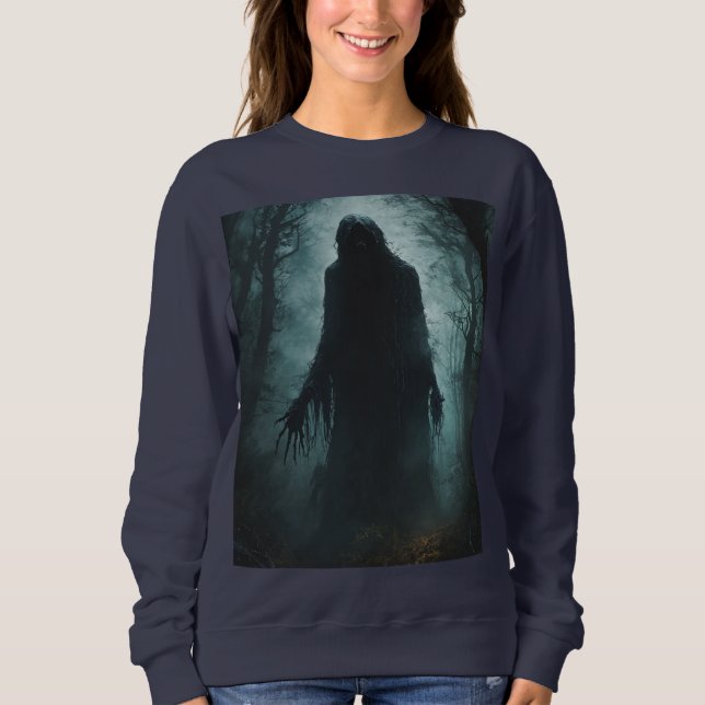 Sudadera "Spectral Abyss: Elegancia sombría (Anverso)